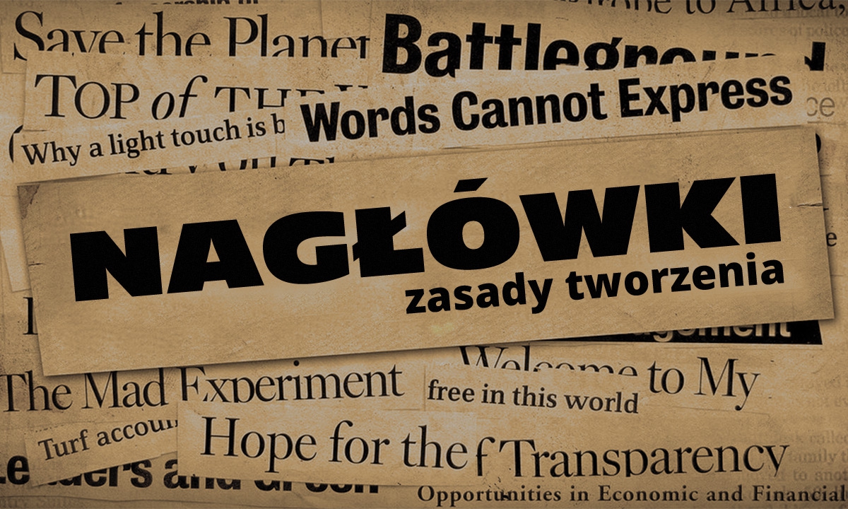 TWORZENIE NAGŁÓWKÓW ARTYKUŁÓW