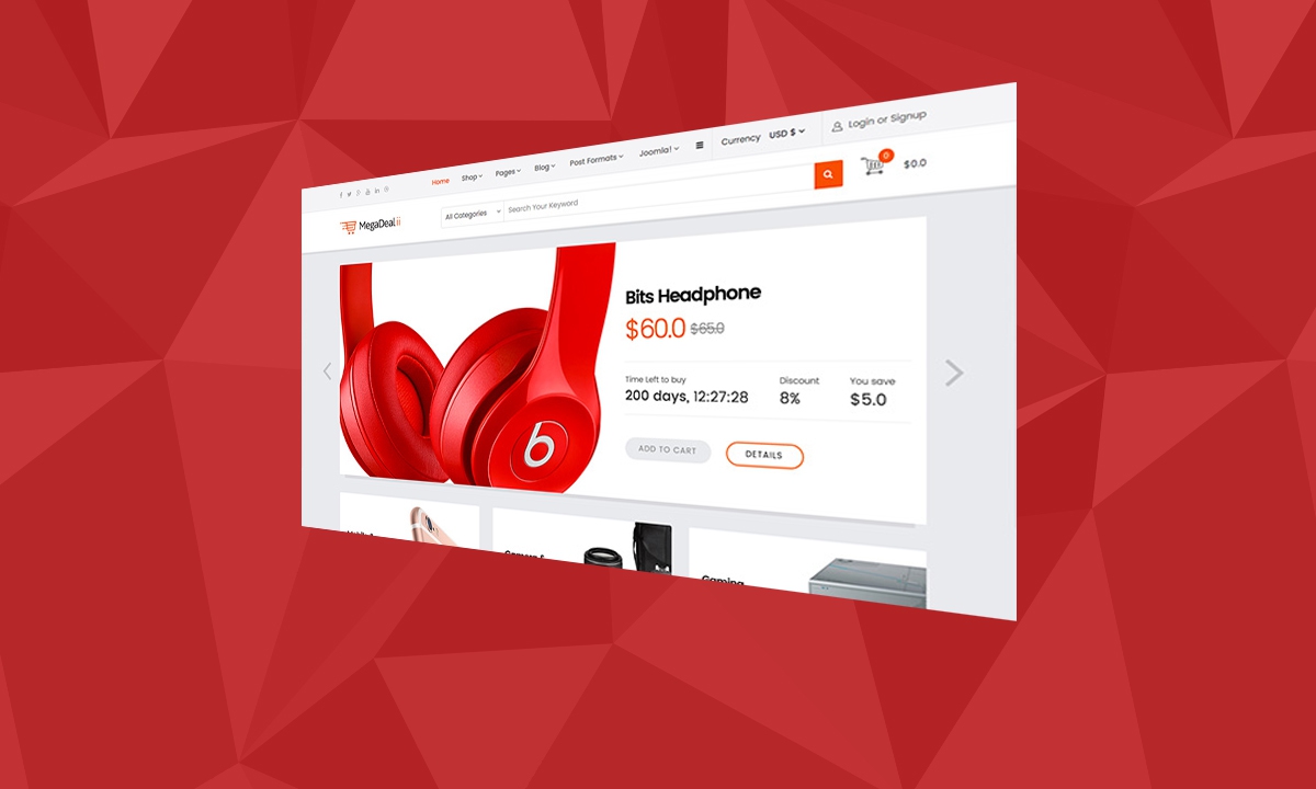 Demo strony - Mega Deal 2